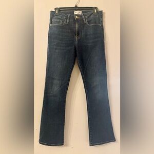 Frame Denim size 27 Le High Straight Dark Blue Straight Jeans
